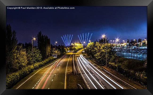 Speke Boulevard - Liverpool Framed Print by Paul Madden