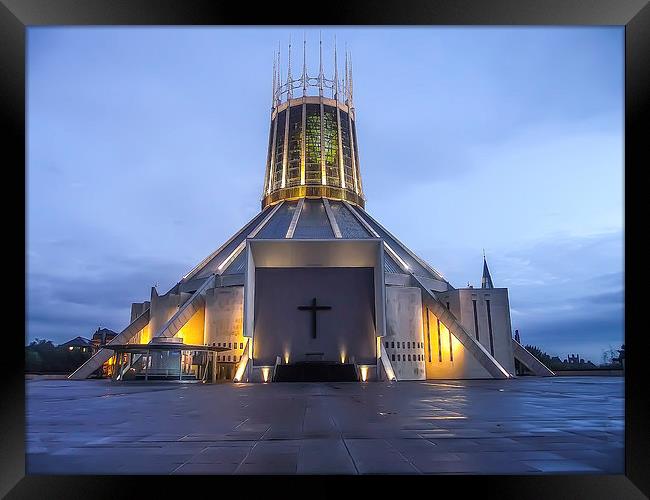 Liverpool Metropolitan Cathedral Framed Print by Paul Madden