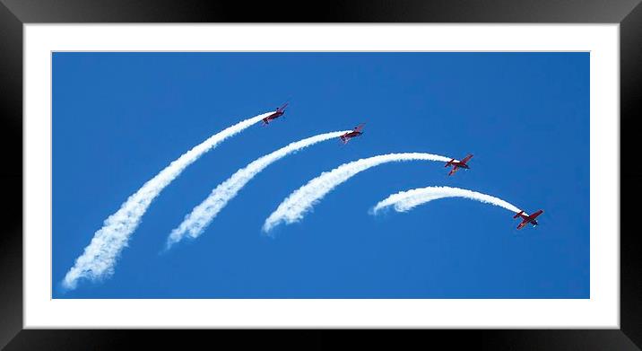 The Blades Wave Framed Mounted Print by Paul Madden