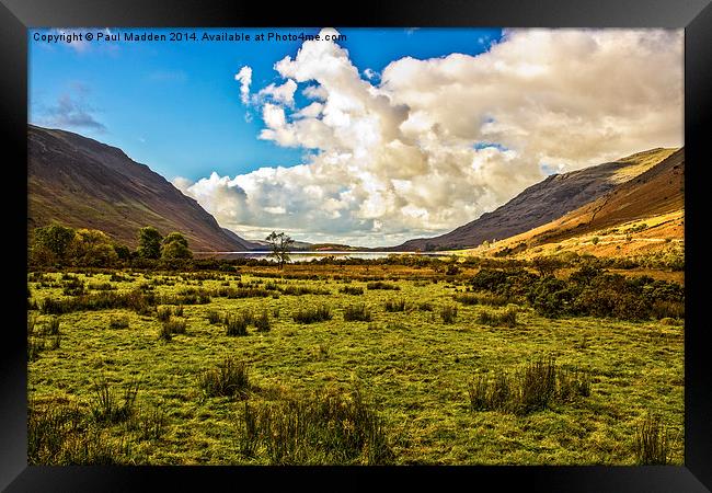 Wastwater in Wasdale Framed Print by Paul Madden