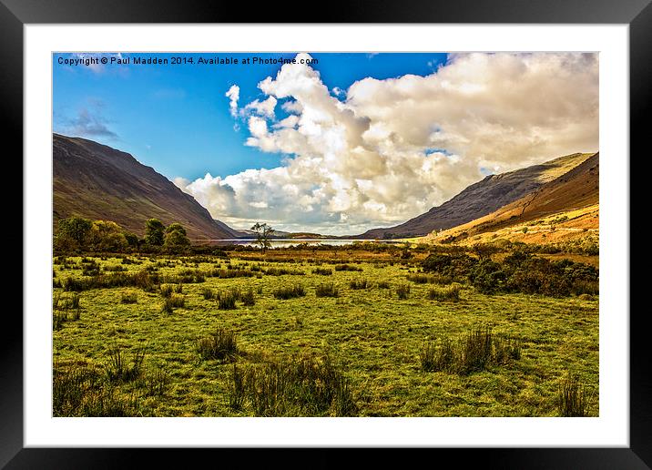 Wastwater in Wasdale Framed Mounted Print by Paul Madden