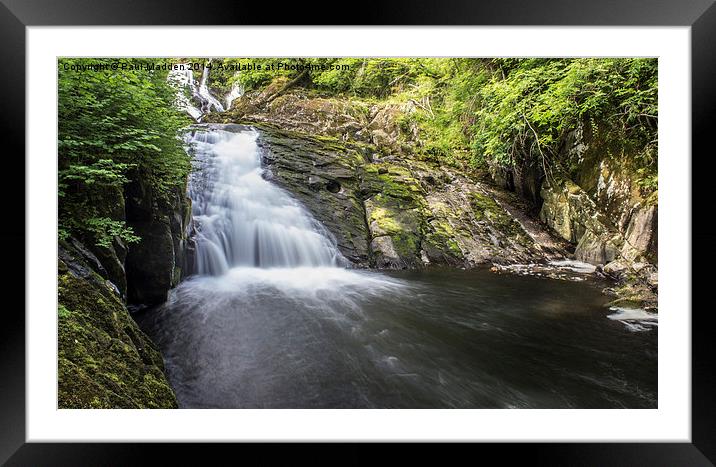 Swallow Falls Framed Mounted Print by Paul Madden
