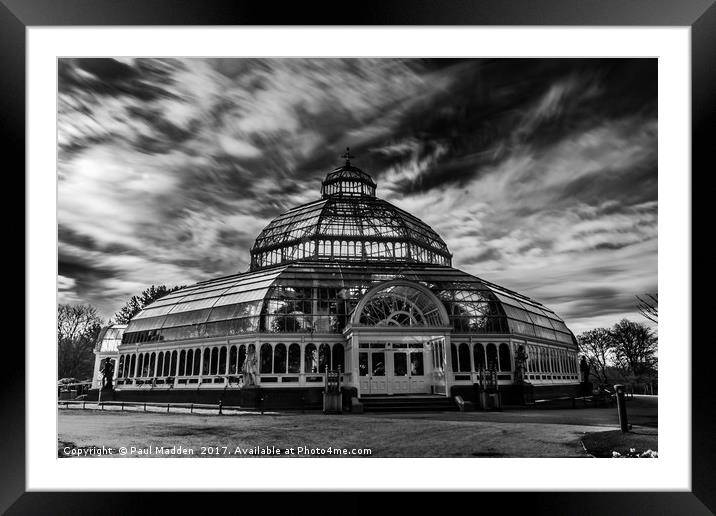 Sefton Park Palm House Framed Mounted Print by Paul Madden