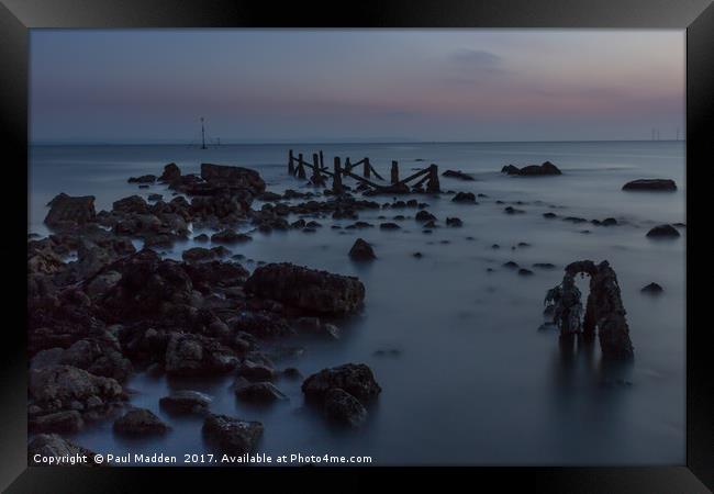 Crosby Beach Framed Print by Paul Madden