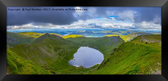 Helvellyn Framed Print by Paul Madden