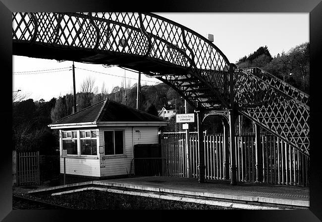 Little Island Railway Station Cork Framed Print by Daniel Gilroy