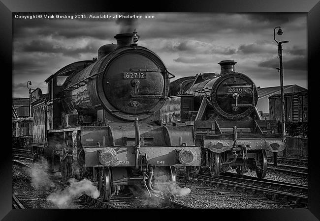  Steam Nostalgia. Framed Print by RSRD Images 