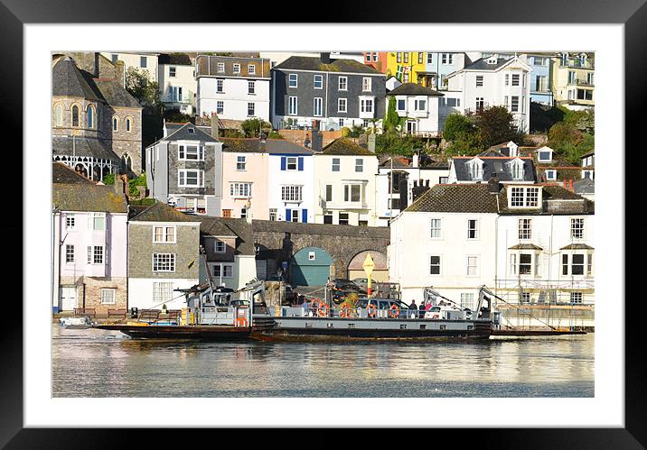 Dartmouth Ferry Framed Mounted Print by Malcolm Snook