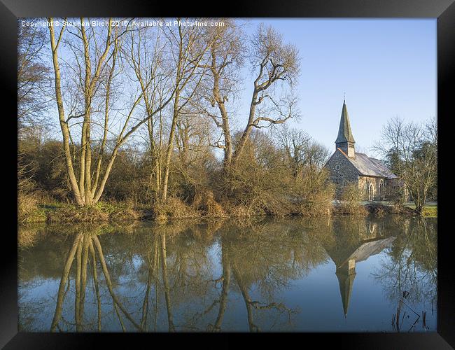 All Staints Church, Ulting, Essex Framed Print by Stephen Birch