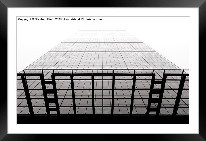  The Leadenhall Building Framed Mounted Print by Stephen Birch