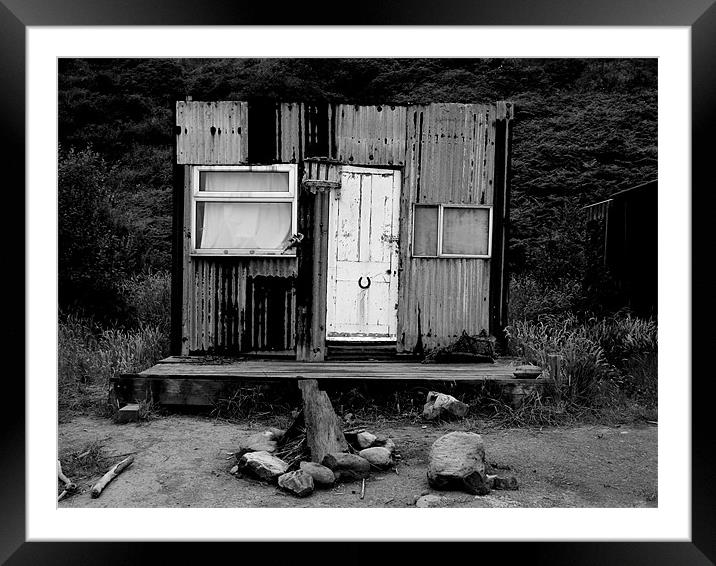 The Fisherman's Hut Framed Mounted Print by Jess Berry