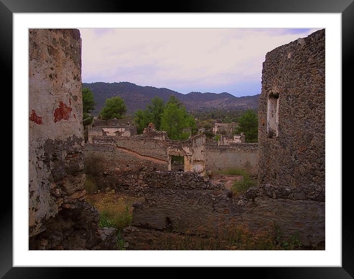 Heart of the Ghost Town Framed Mounted Print by Michael Bolton