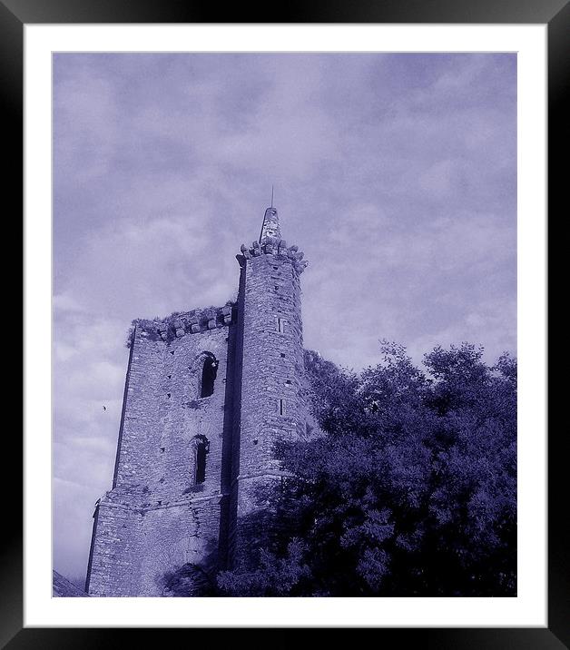 Tower of Collegiate Chantry of St Mary Framed Mounted Print by Michael Bolton