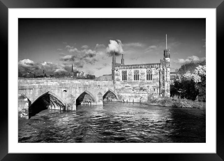 Chantry Chapel of St Mary the Virgin, Wakefield Framed Mounted Print by Darren Galpin