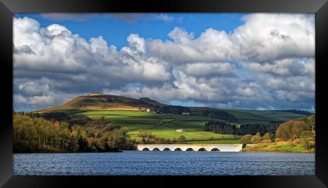 Ladybower Panorama Framed Print by Darren Galpin