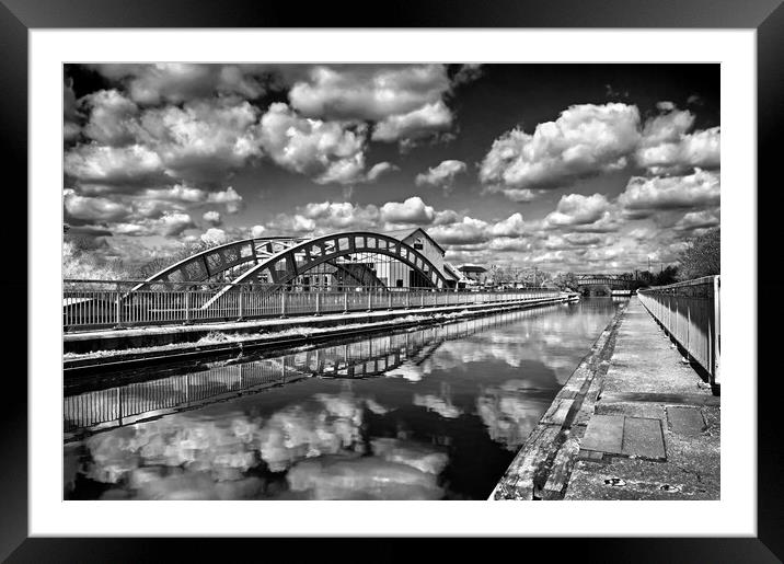 Stanley Ferry Aqueduct Framed Mounted Print by Darren Galpin