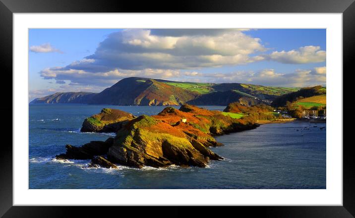 Watermouth Cove, North Devon Framed Mounted Print by Darren Galpin