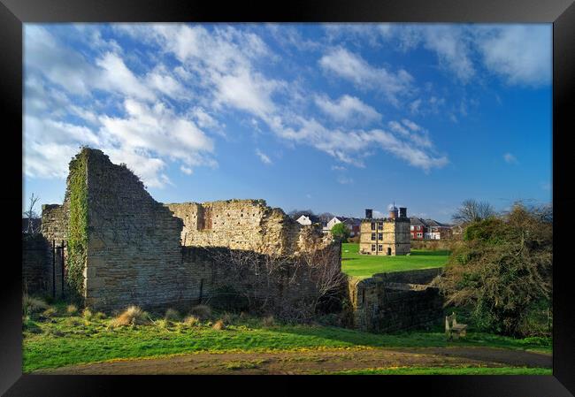 Manor Castle, Sheffield Framed Print by Darren Galpin