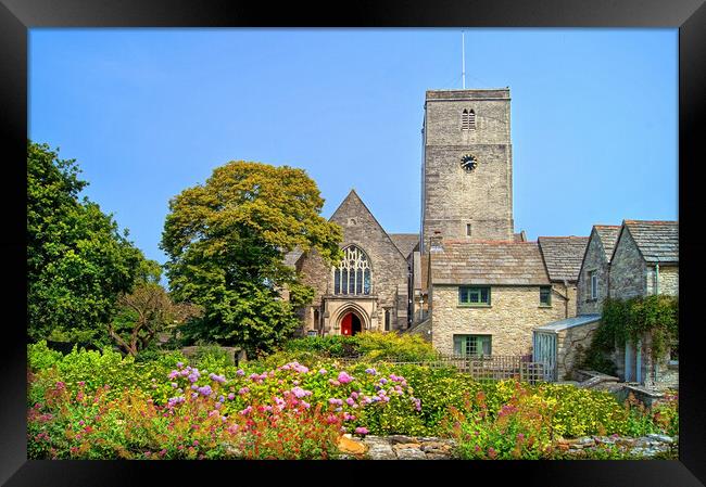 St Marys Church, Swanage Framed Print by Darren Galpin