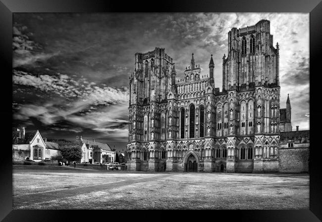 Wells Cathedral Somerset Framed Print by Darren Galpin