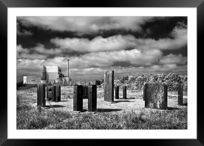 Steel Henge, Rotherham Framed Mounted Print by Darren Galpin