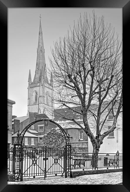St Maries Cathedral, Sheffield Framed Print by Darren Galpin