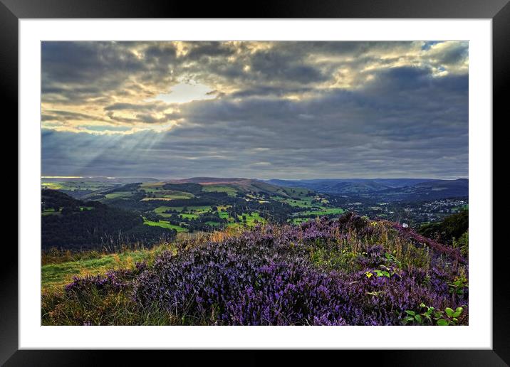 Breaking Light at Surprise View Framed Mounted Print by Darren Galpin