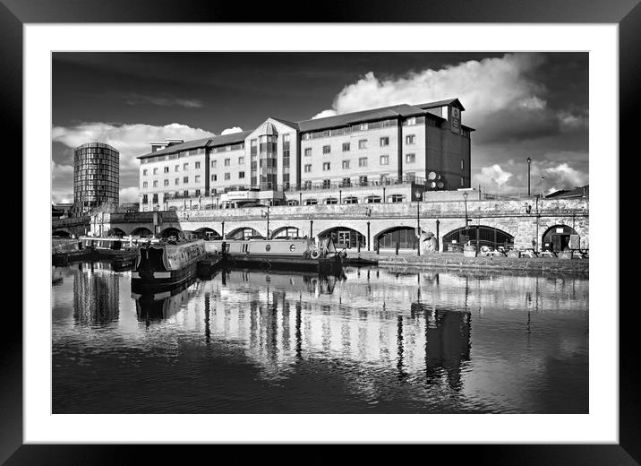 Victoria Quays Sheffield  Framed Mounted Print by Darren Galpin
