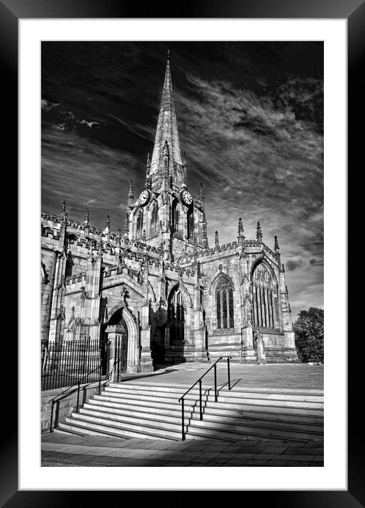  Rotherham Minster  Framed Mounted Print by Darren Galpin