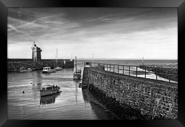 Lynmouth Harbour      Framed Print by Darren Galpin