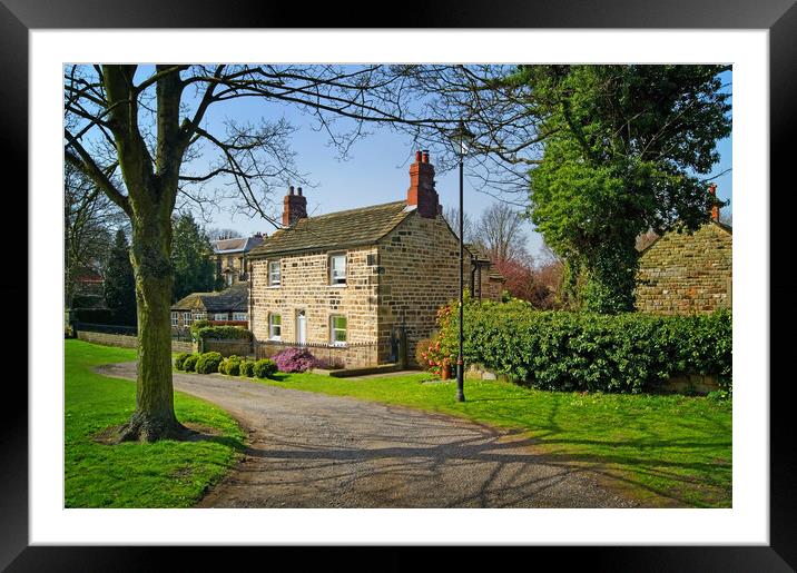 Heath Cottage Framed Mounted Print by Darren Galpin