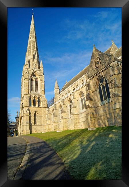 St Johns Church, Ranmoor, Sheffield Framed Print by Darren Galpin