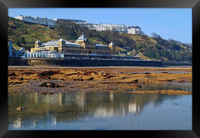 Scarborough Spa, North Yorkshire  Framed Print by Darren Galpin