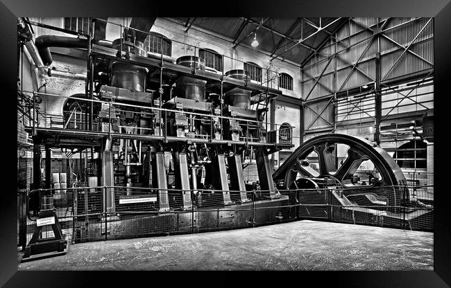 River Don Engine, Sheffield Framed Print by Darren Galpin