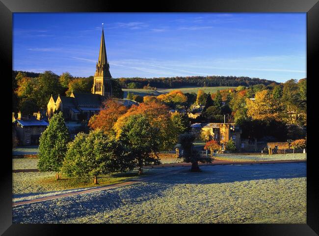 Edensor Framed Print by Darren Galpin