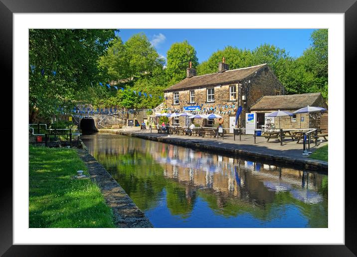 Standedge Canal Tunnel Framed Mounted Print by Darren Galpin