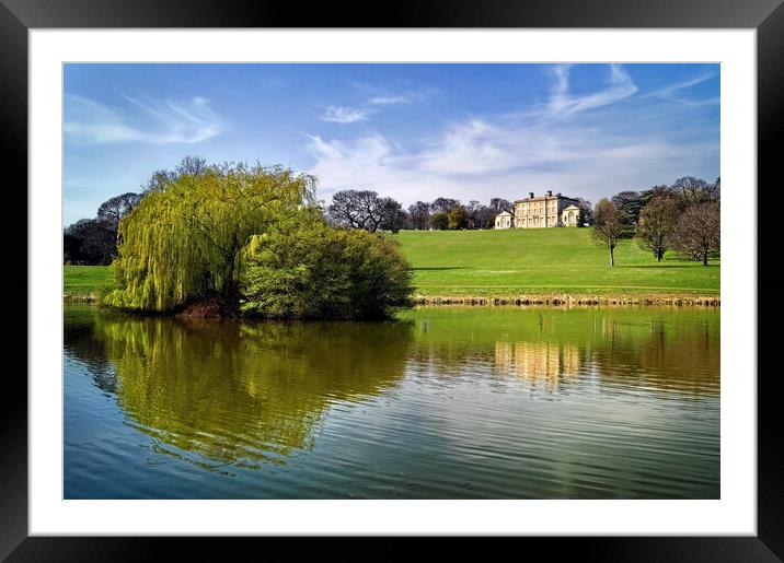 Cusworth Hall and Park Framed Mounted Print by Darren Galpin
