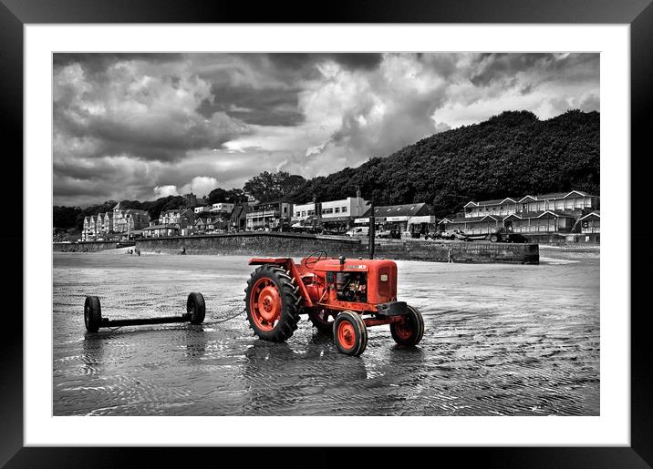 Filey Framed Mounted Print by Darren Galpin