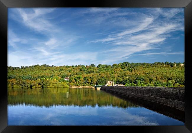 Rivelin Dams Framed Print by Darren Galpin