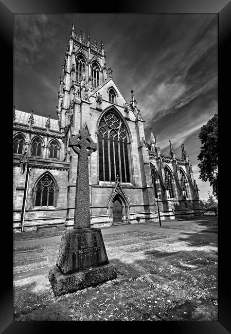 Doncaster Minster Framed Print by Darren Galpin