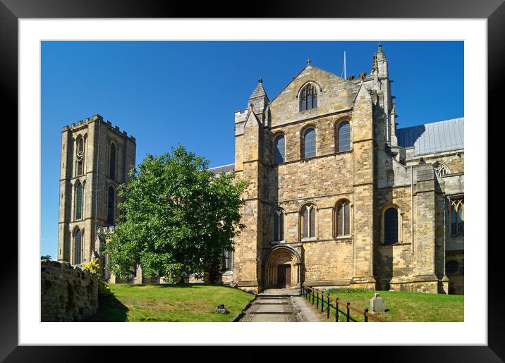 Ripon Cathedral Framed Mounted Print by Darren Galpin