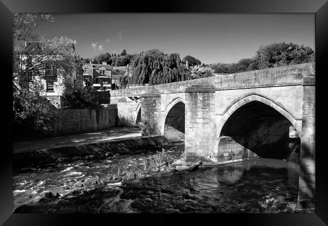 Matlock Bridge & River Derwent Framed Print by Darren Galpin