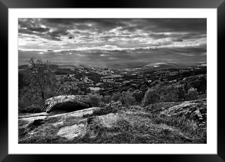 Surprise View Framed Mounted Print by Darren Galpin
