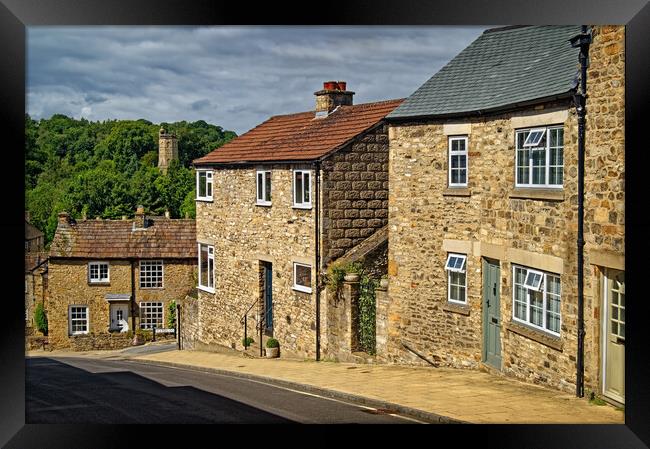 New Road and Culloden Tower, Richmond, North Yorkshire  Framed Print by Darren Galpin