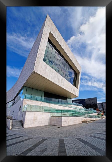 The Museum of Liverpool  Framed Print by Darren Galpin