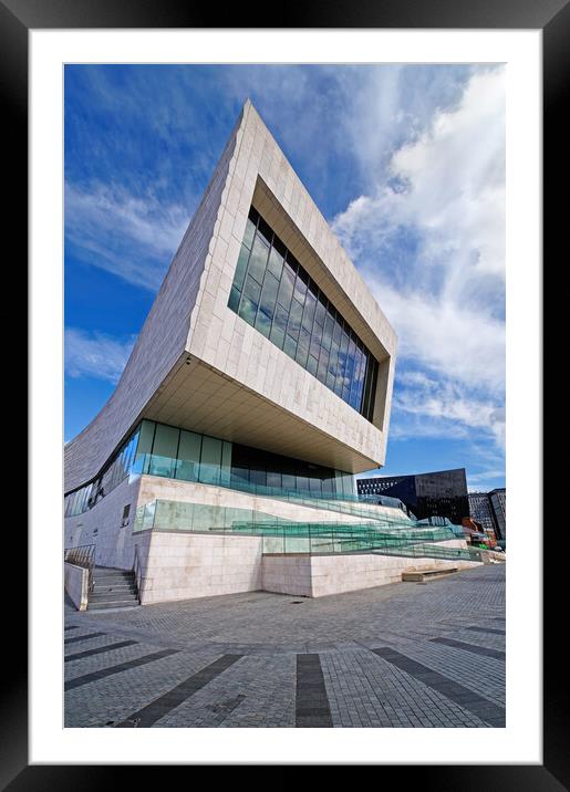 The Museum of Liverpool  Framed Mounted Print by Darren Galpin