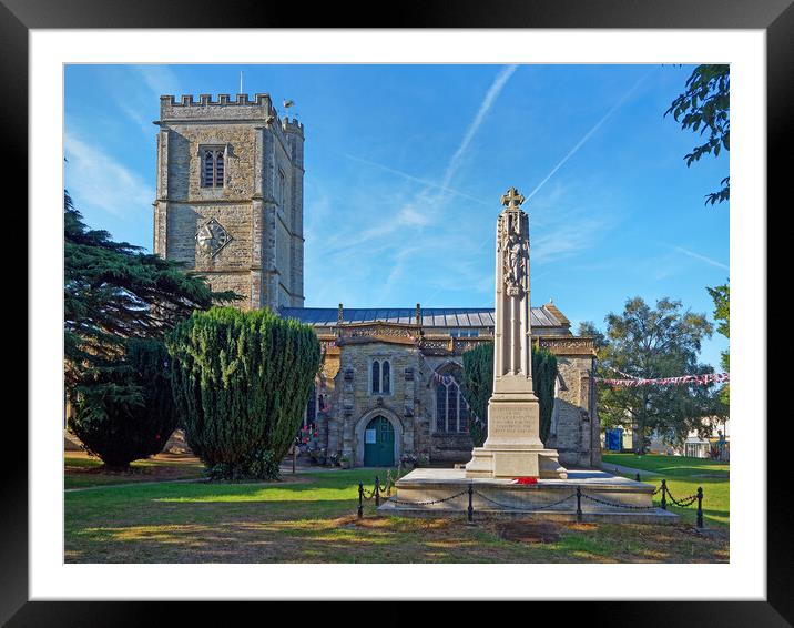 St Mary's Church, Axminster, Devon  Framed Mounted Print by Darren Galpin