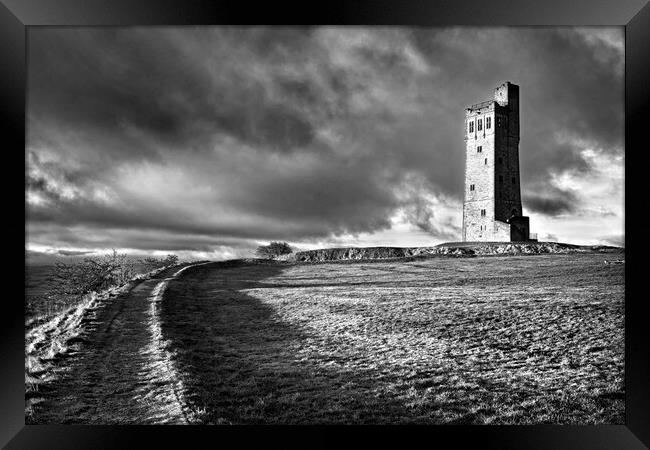 Victoria Tower, Castle Hill  Framed Print by Darren Galpin