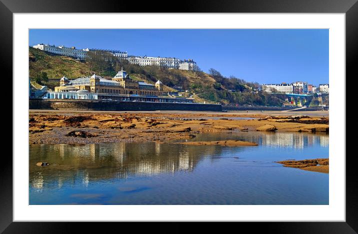 Scarborough Spa, North Yorkshire  Framed Mounted Print by Darren Galpin