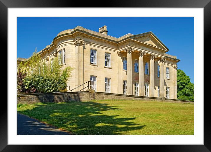 The Mansion House, Roundhay Park, Leeds  Framed Mounted Print by Darren Galpin